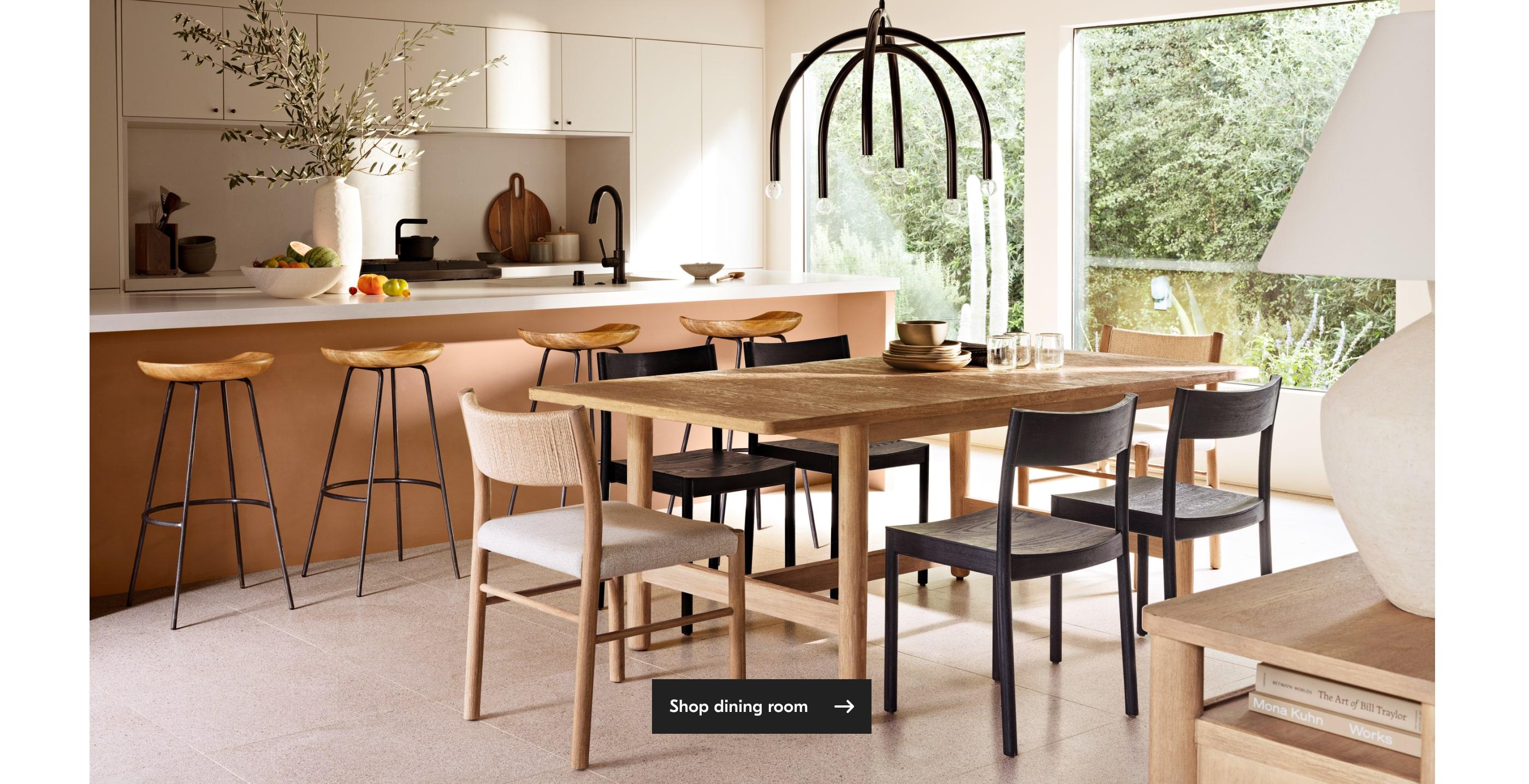 Design Crew landing page- Shop dining room